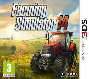 Farming Simulator 14 (Europe) (En,Fr,De,Es,It,Pt,Ru) box cover front